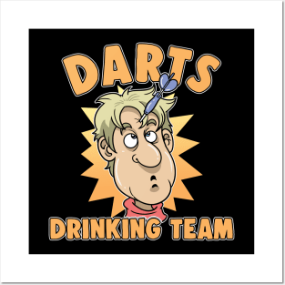 Dart Drinking Team Big Dart Player Dart Arrow Posters and Art